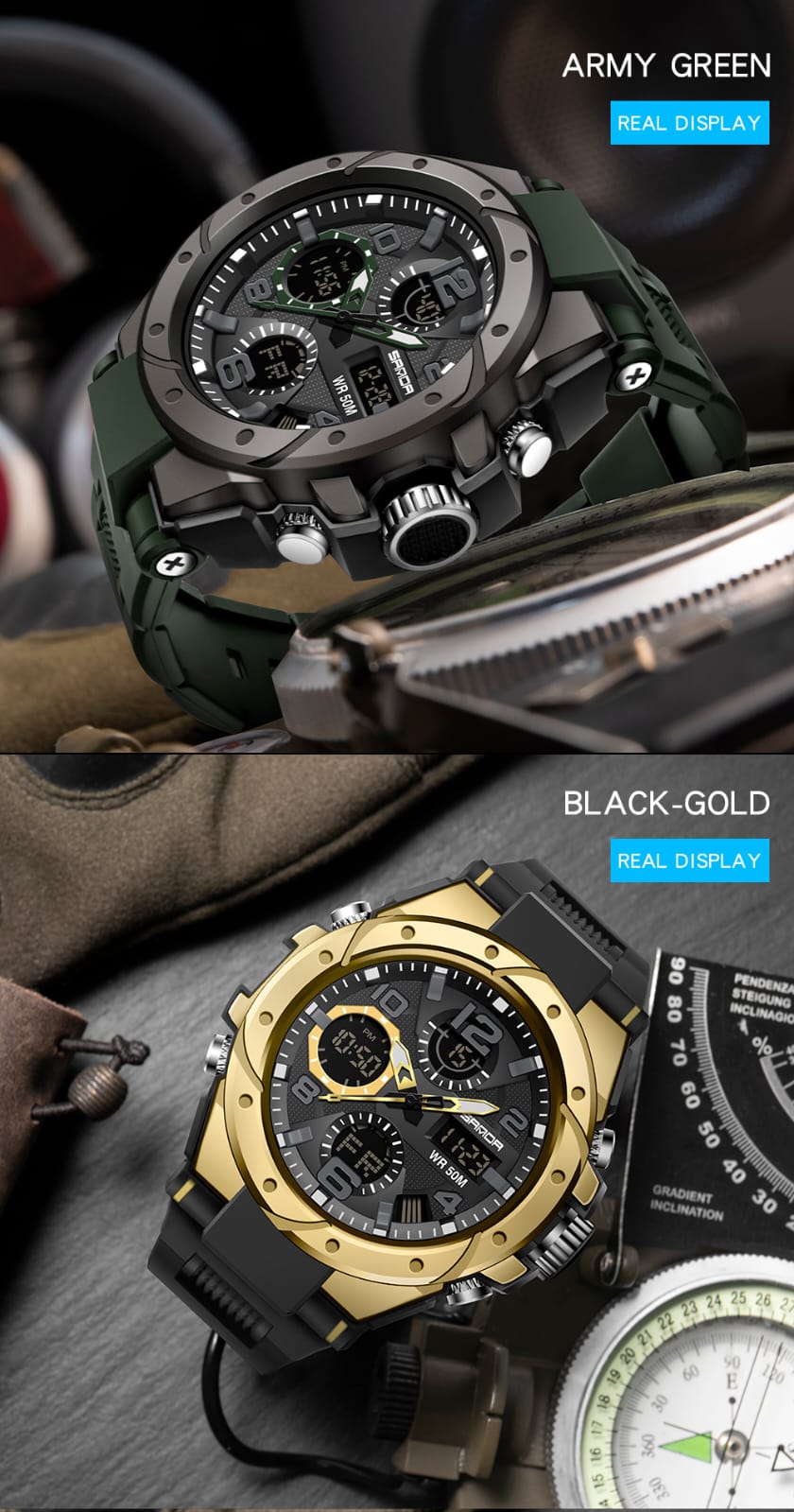 SANDA ORIGINAL WATER PROOF WATCH - Image 5