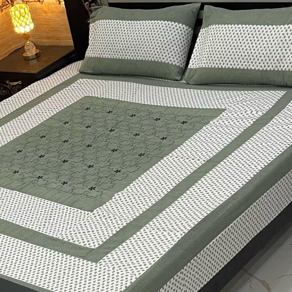 taal mart patch work bedsheet design