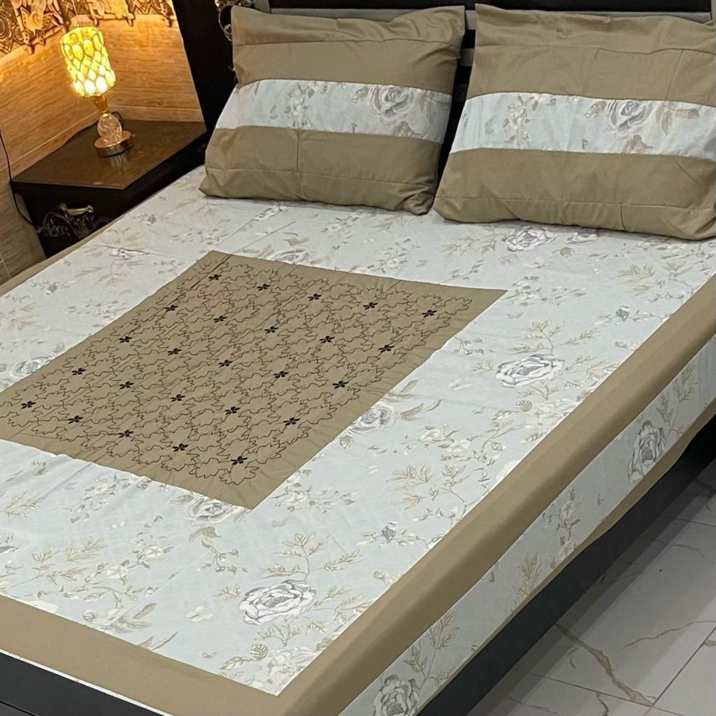 taal mart patch work bedsheet design