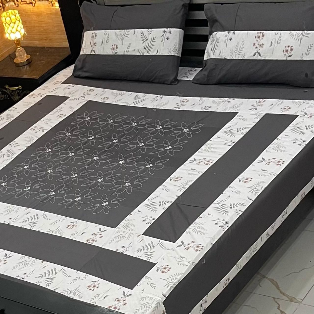 taal mart patch work bedsheet design