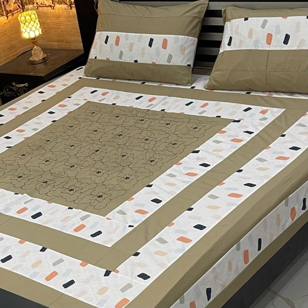 taal mart patch work bedsheet design
