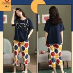 taalmart printed night dress for ladies