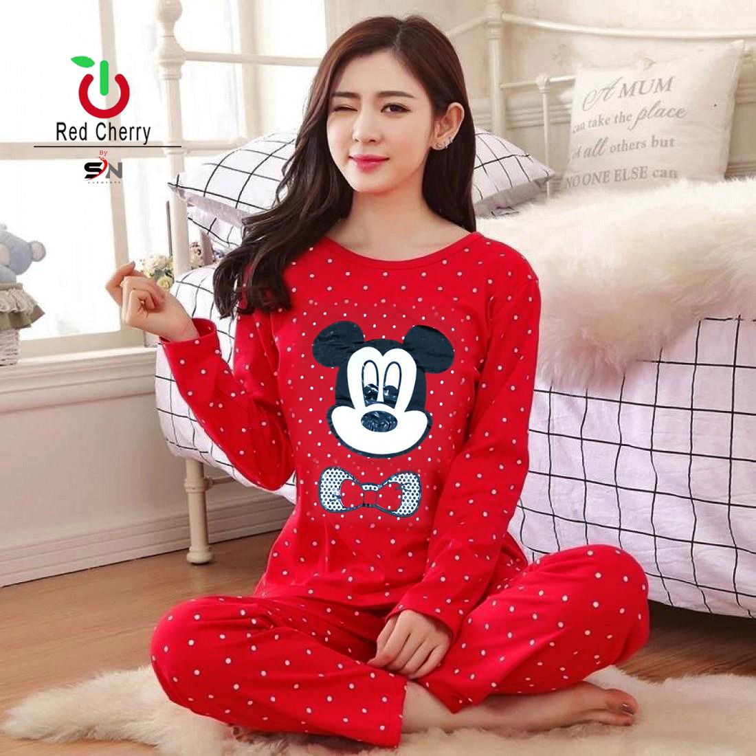 taalmart printed night dress for ladies